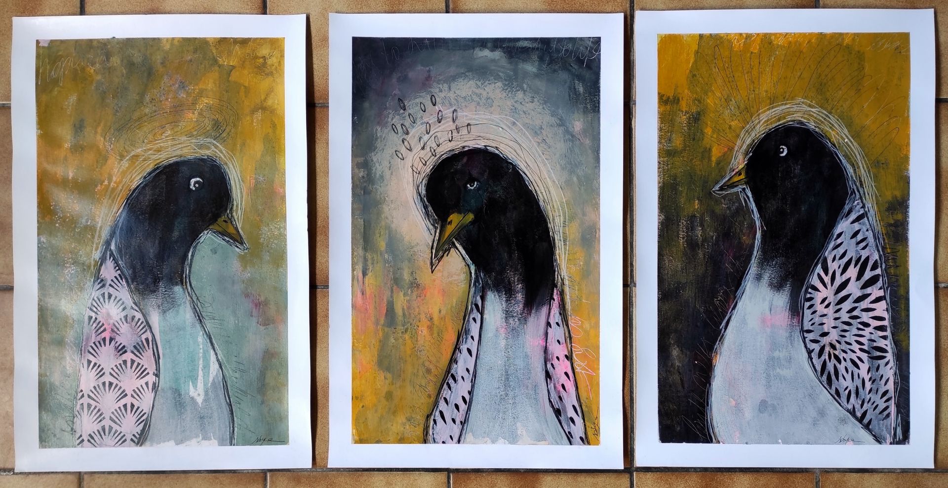 Série Pingouins