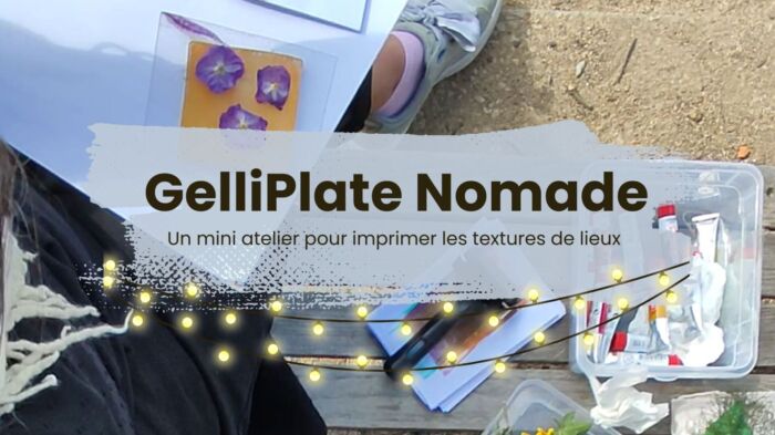 GelliPlate nomade bannière GelliPlate nomade bannière